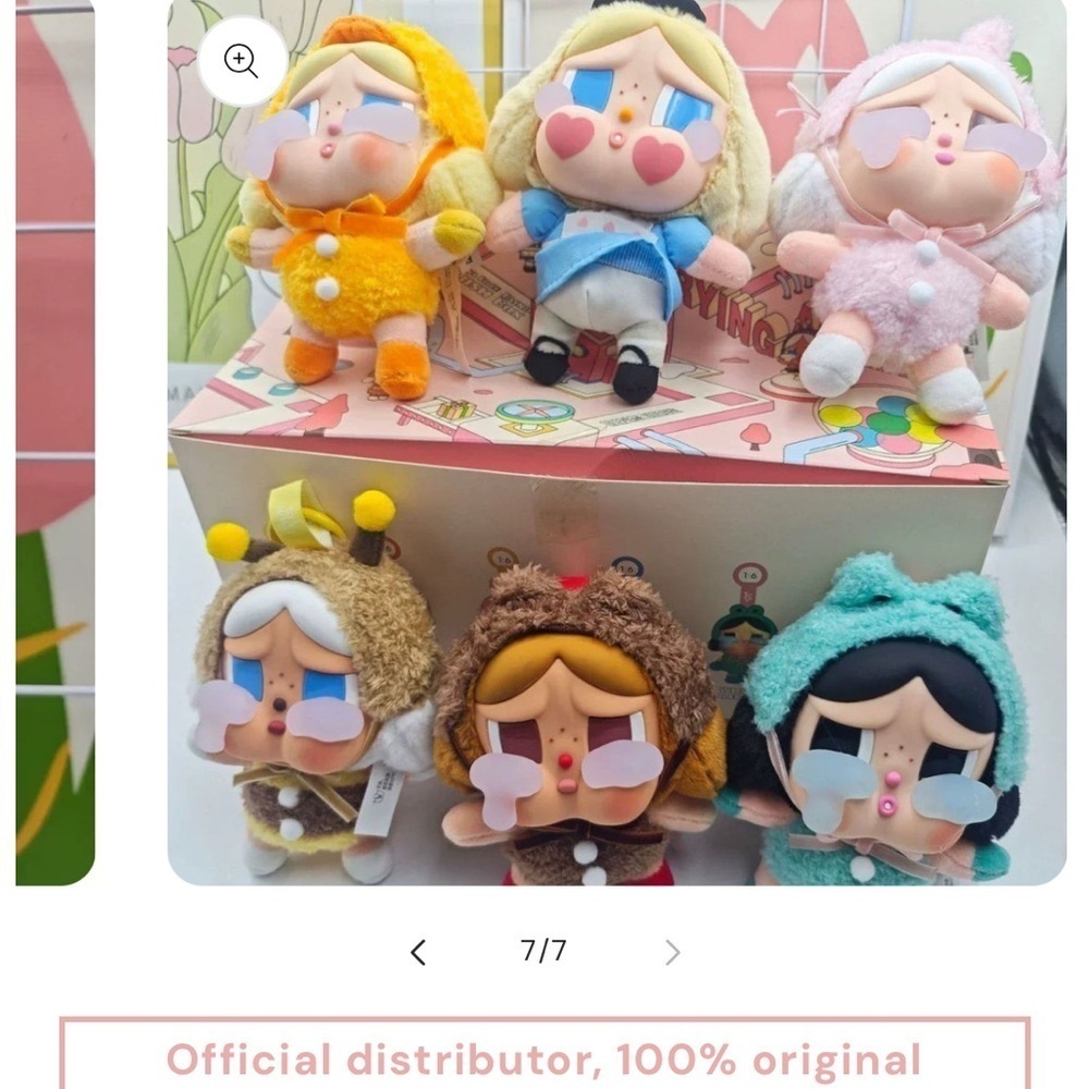 LABUBU (POP MART) CRYBABY EDITION. UNOPENED… BLIND-BOX. 100% AUTHENTIC
